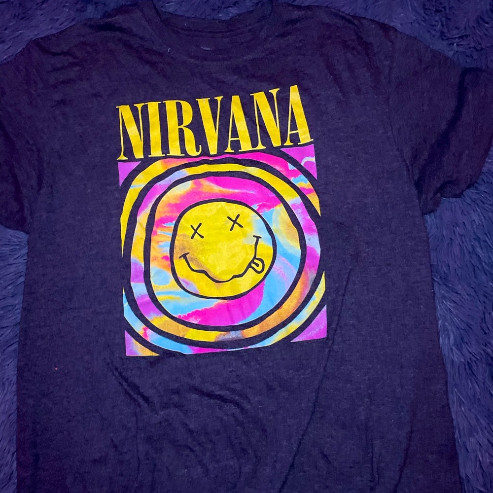 Nirvana band t shirt